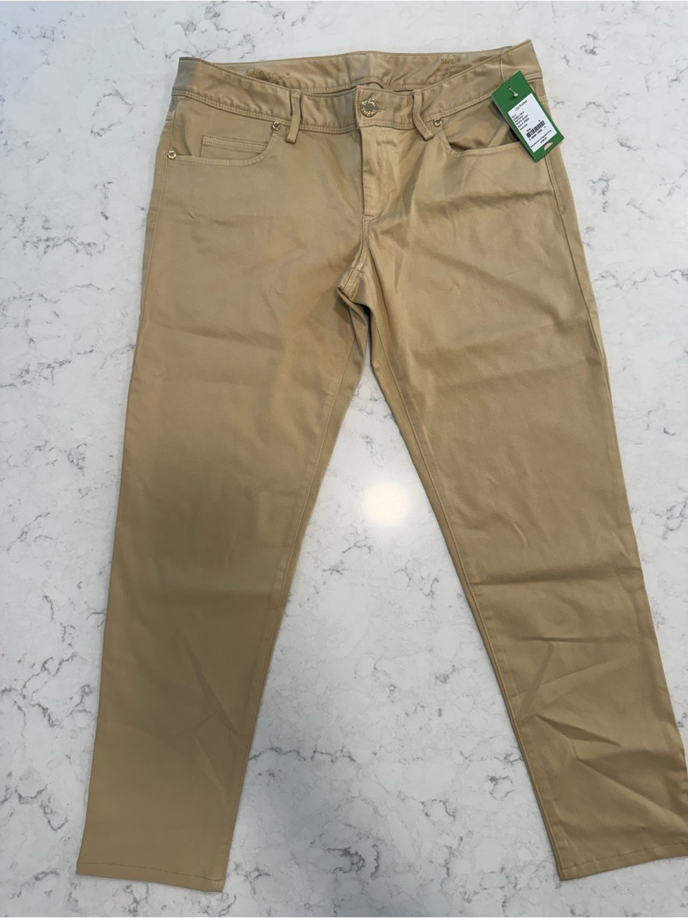 Lilly Pulitzer Women's stretch Khaki pants NWT